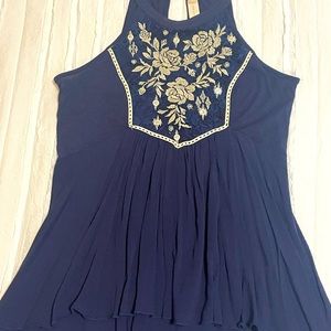 Altar’d State Navy Halter Top